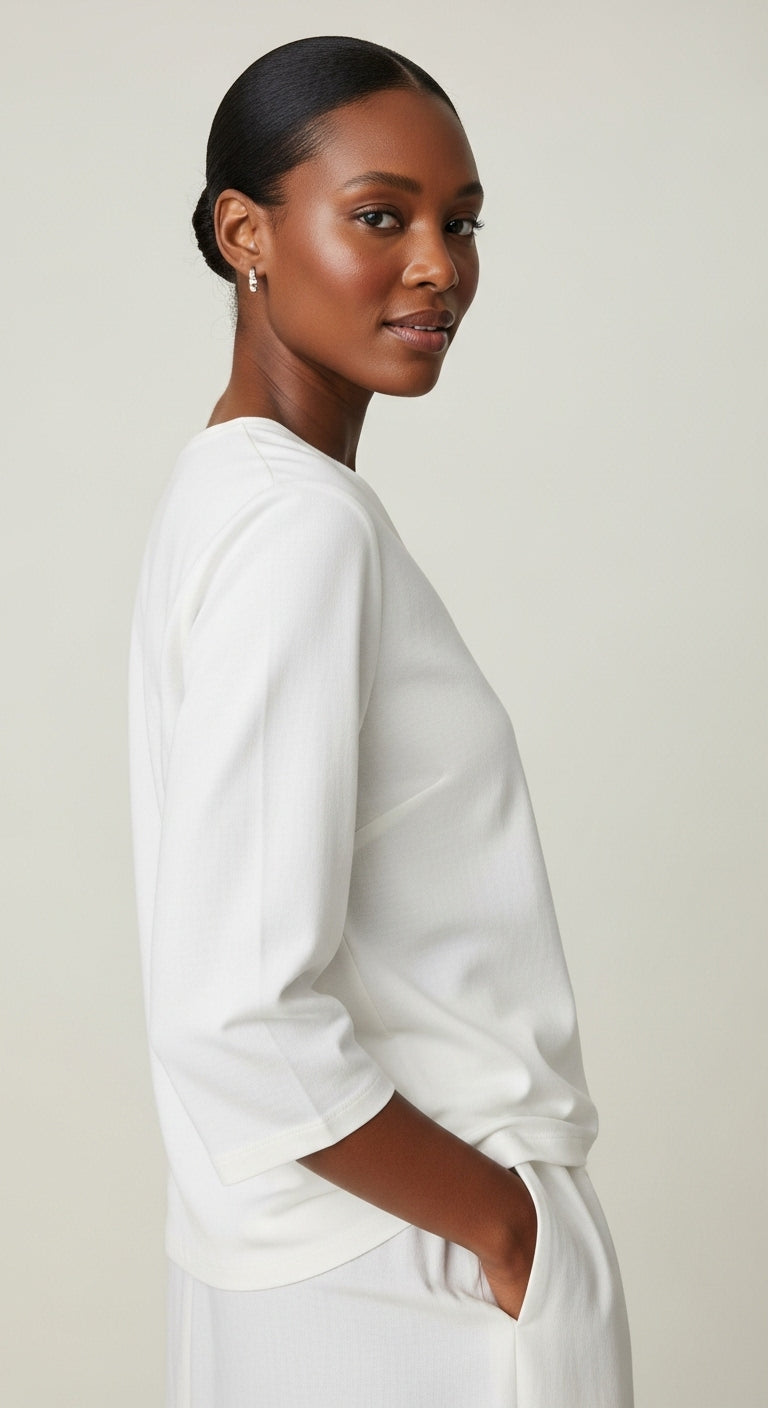 White Button-Down Cardigan Sweater